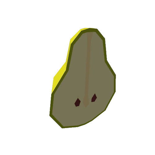 Pear half